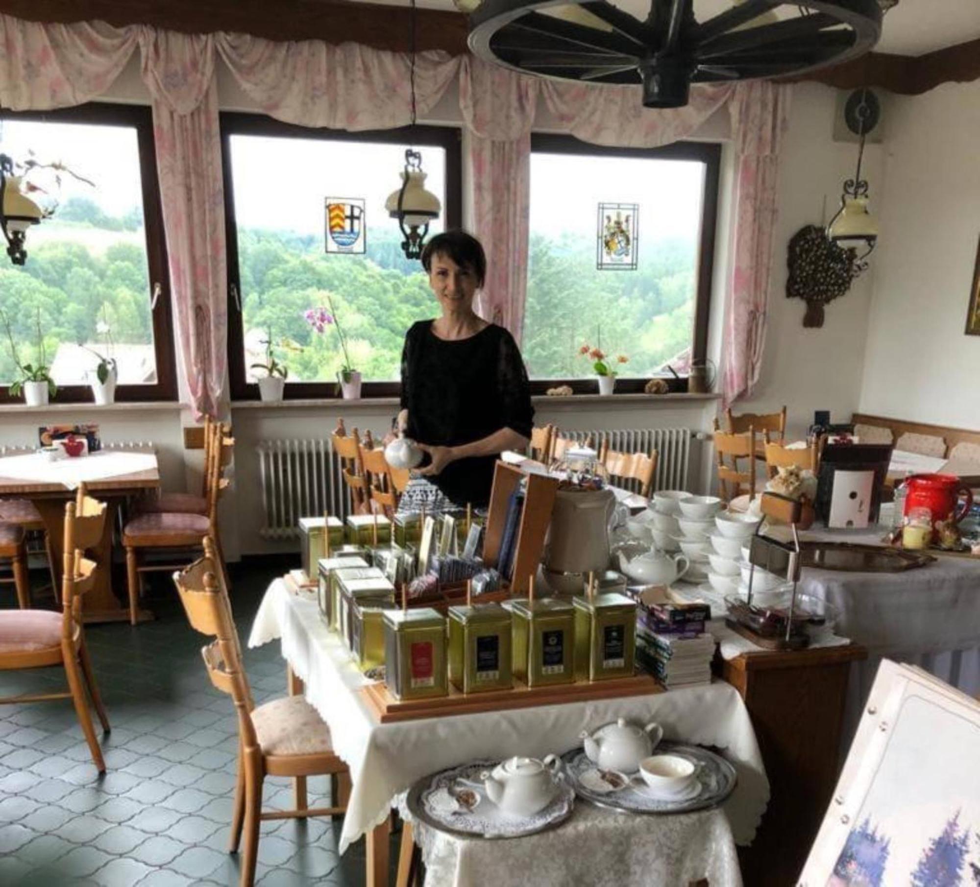 ホテル カフェ ペンション ゾンネンカンゼル シュターツバート・ブリュッケナウ エクステリア 写真